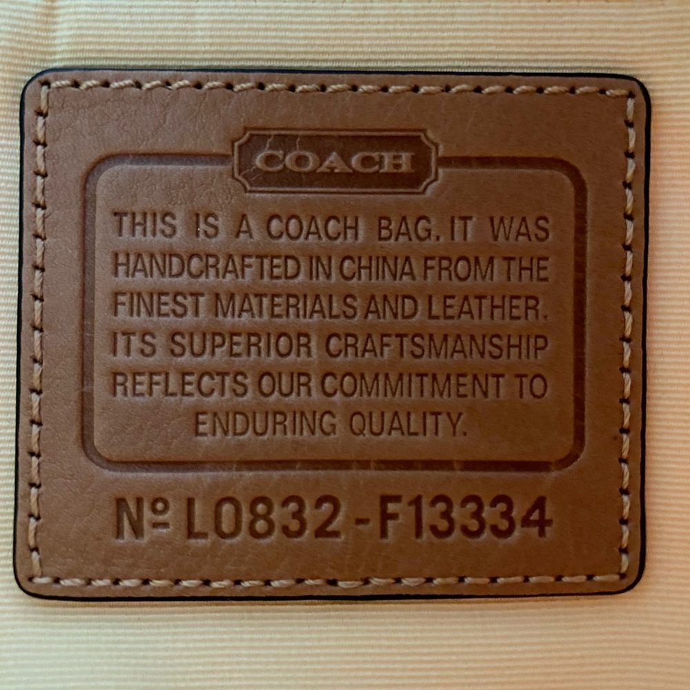Coach Scribble Signature Large Swingpack - image 5